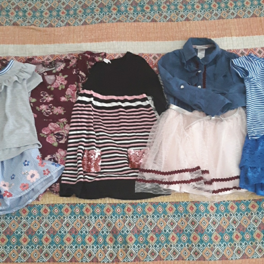 Girls Dress and Skirt Bundle